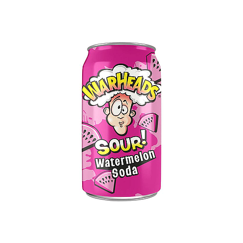 Warheads Sour! Watermelon Soda 355ml