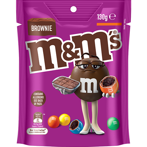 M&Ms Brownie Chocolate 130g