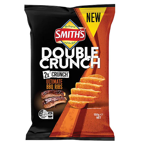 Smith's Double Crunch Ultimate BBQ Ribs 150g