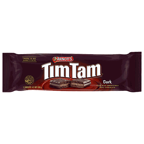 Arnott's Tim Tam Dark Chocolate 200g