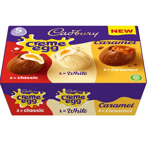 Cadbury Mixed Creme Egg 5Pk 200g