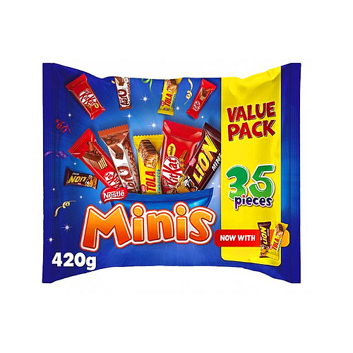 Nestle Minis Mix Chocolate 420g
