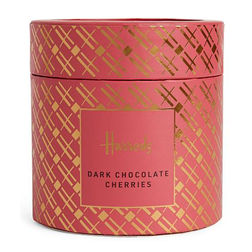 Harrods Dark Chocolate Cherries 325g