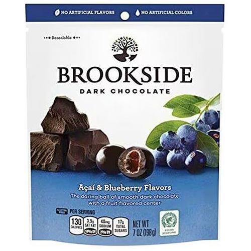 Brookside Dark Chocolate Acai & Blueberry Flavors 198g