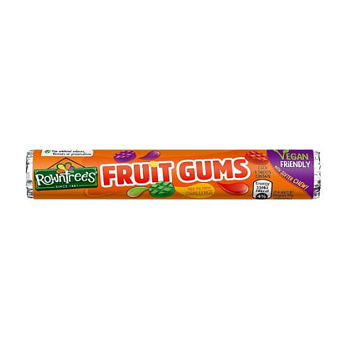 Nestle Rowntree's Fruit Gums Tubes 47g