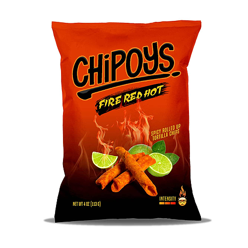 CHIPOYS FIRED RED HOT CHIPS 113.4G		