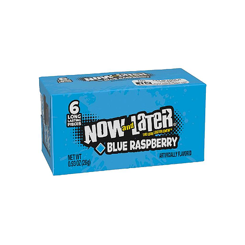 Now & Later Blue Raspberry Chewy Candy 26 g