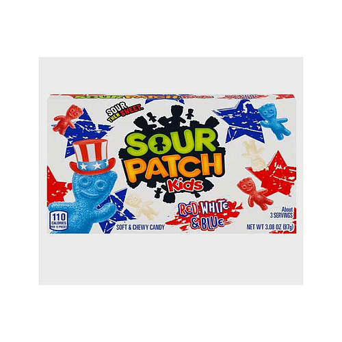 Sour Patch Kids Red, White & Blue Candy Box 87g