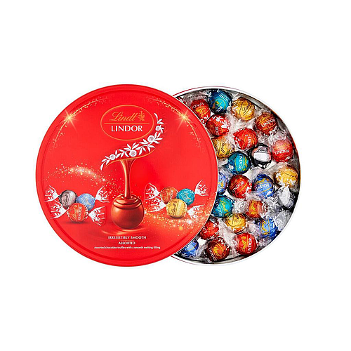 Lindt Lindor Assorted Chocolate Tin 450 g