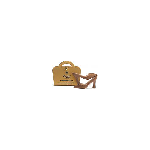 Charbonnel Gold Handbag Seasalt Choc Shoes 60G