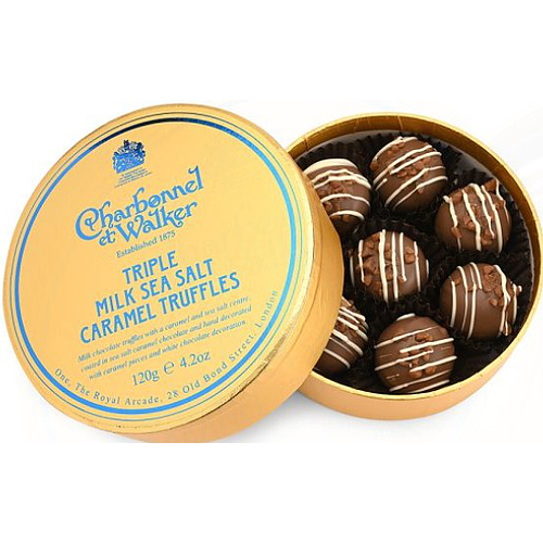 Charbonnel Triple Salted Caramel Milk Trufflles