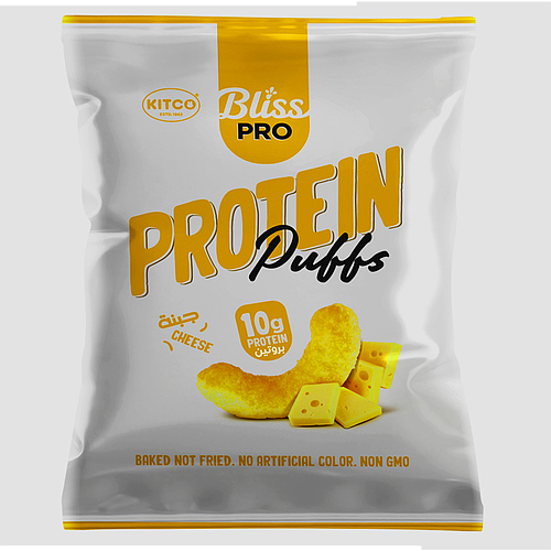 Kitco Bliss Protein Puffs Cheese 50g