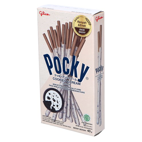 Glico Pocky Cookies & Cream 40g 