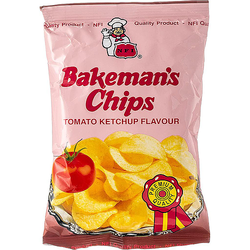 Bakeman's Chips Tomato Ketcheup Flavour 25g